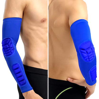 1Pc Sport Arm Sleeve Sport Basketball Football Elbow Brace Support Elastic Protective Arm Sleeve Arm Guard Mangas Para Brazo